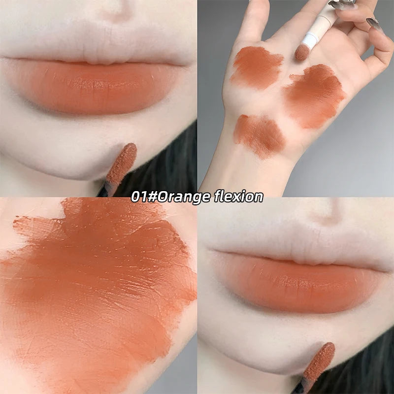 Hot Sales Gege Bear Makeup Sponge Tip Lippie Lip Powder Cream Birthday Gift Matte Non-Stick Cup Cute Lip Powder Cream Lip Mud