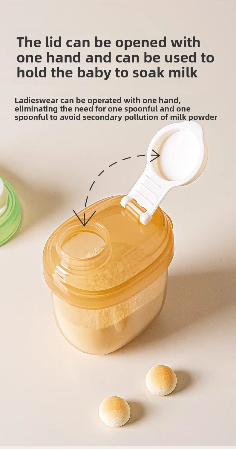 40 gram Baby Milk Powder Box Movable Canteen Storage Snacks for kids PP Food Portable Container Traval Bottles