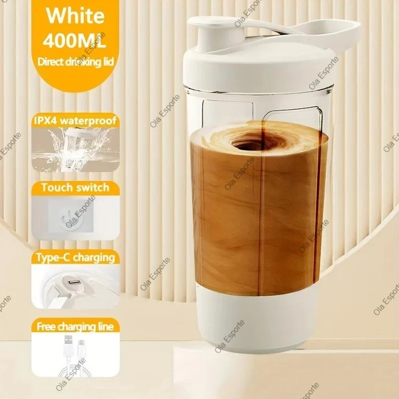 2026 Portable Electric Blender USB Rechargeable Shaker Cup High Powerful Sport Mixing Cup For Milkshake Coffee Outdoor Fitness