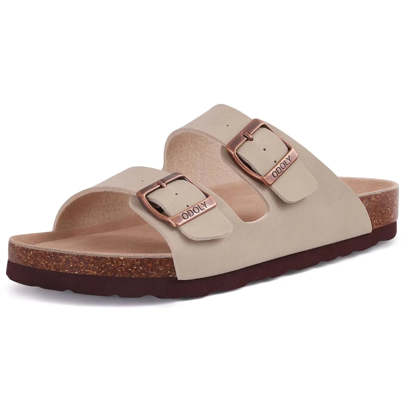 Shevalues Cork Suede Clogs For Women Cork Slippers Summer Cork Sandals Fashion Beach Slides Classic Mules Men Clogs Baotou Shoes