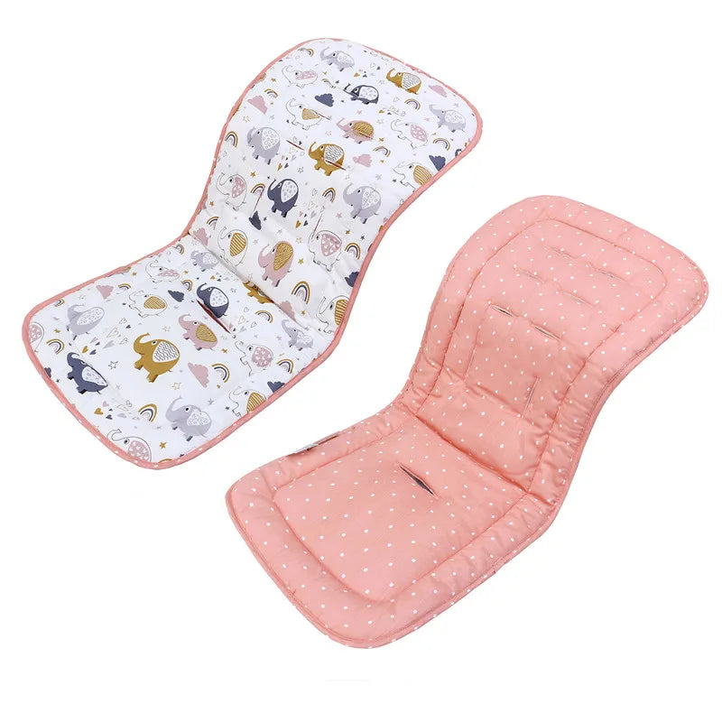 Baby Stroller Accessories Cotton Mattress Stroller Pad Chair Cushion Yoya Seat Pad For Prams kids Double-Sided Trolley Mat