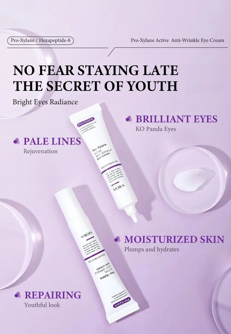 Instant Eye Bag Removal Cream Retinol Anti-Wrinkle Firming Skin Fade Fine Lines Anti Dark Circle Puffiness Brighten Eye skinCare