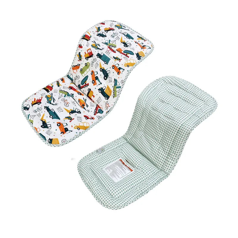 Baby Stroller Accessories Cotton Mattress Stroller Pad Chair Cushion Yoya Seat Pad For Prams kids Double-Sided Trolley Mat