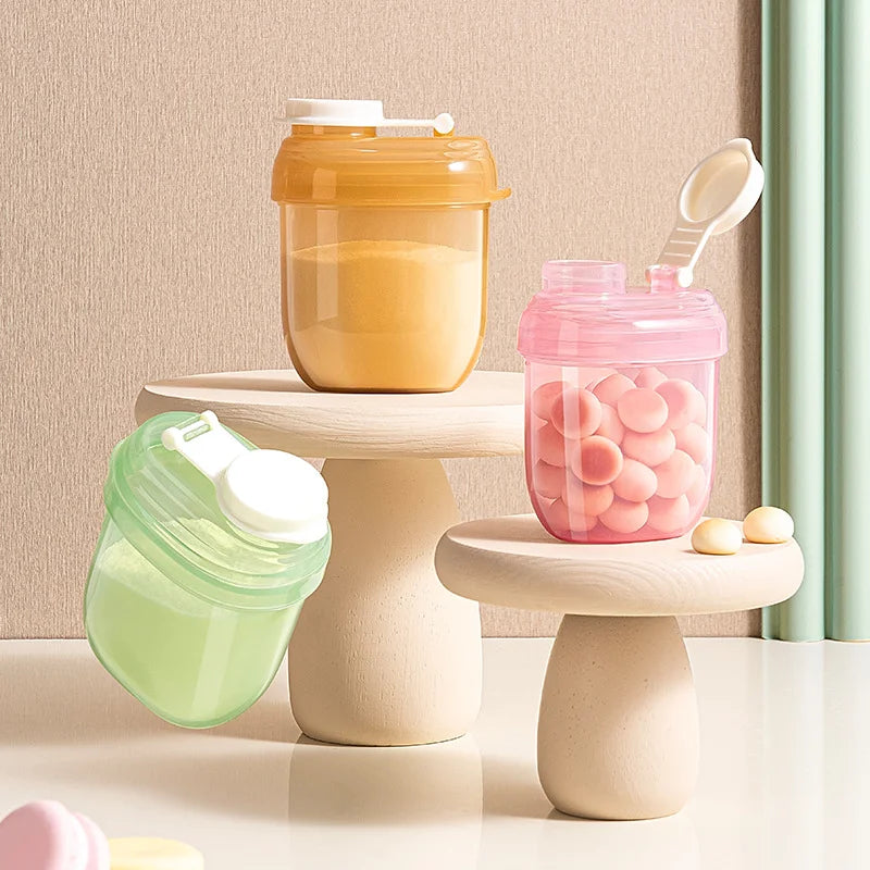 40 gram Baby Milk Powder Box Movable Canteen Storage Snacks for kids PP Food Portable Container Traval Bottles