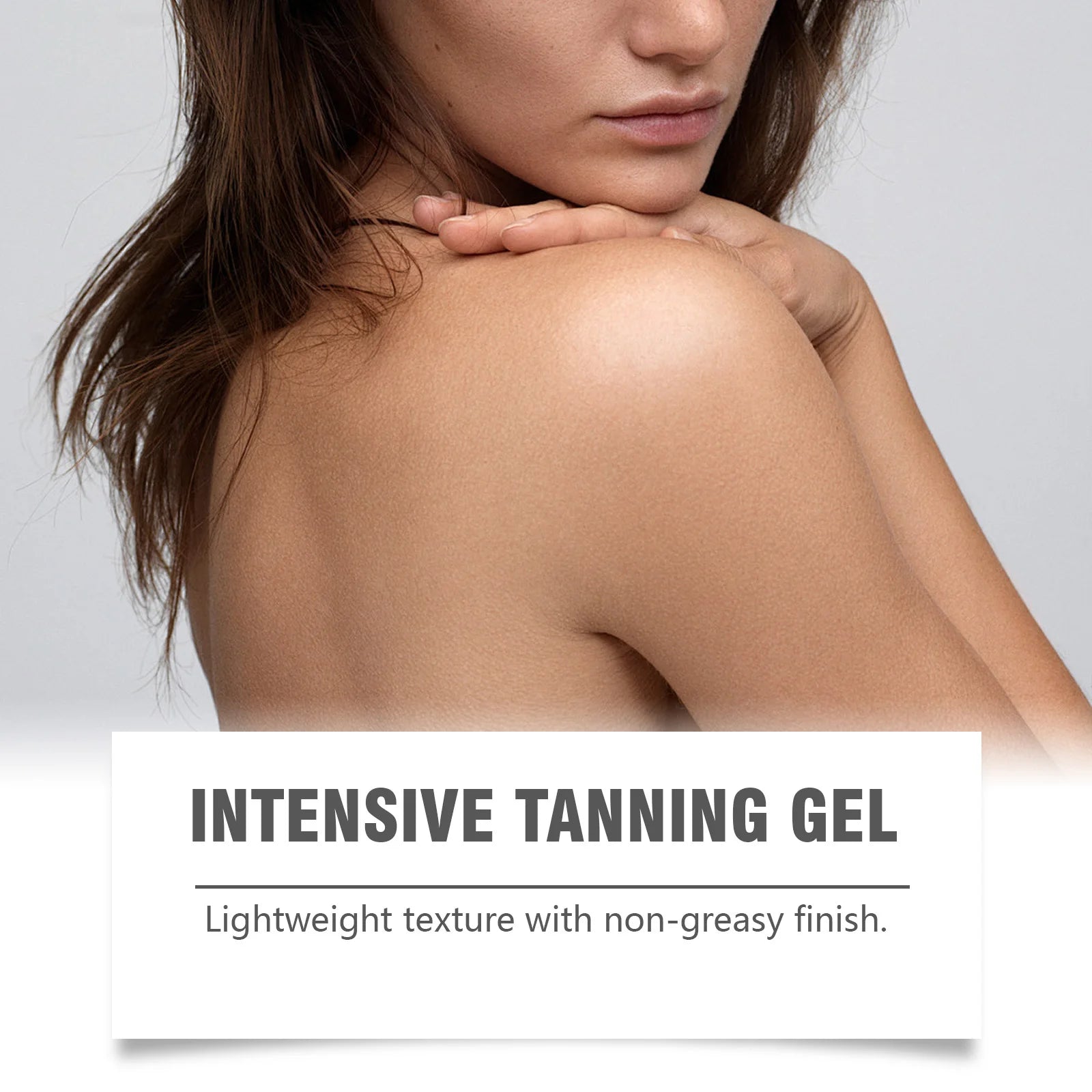 Carrot Tanning Gel Intensive Bronze Glow Body Cream Fast Acting Self Tanner Hydrating Sunbed Cream for Natural Sunkissed Skin