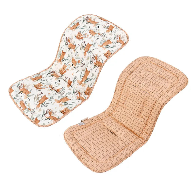 Baby Stroller Accessories Cotton Mattress Stroller Pad Chair Cushion Yoya Seat Pad For Prams kids Double-Sided Trolley Mat
