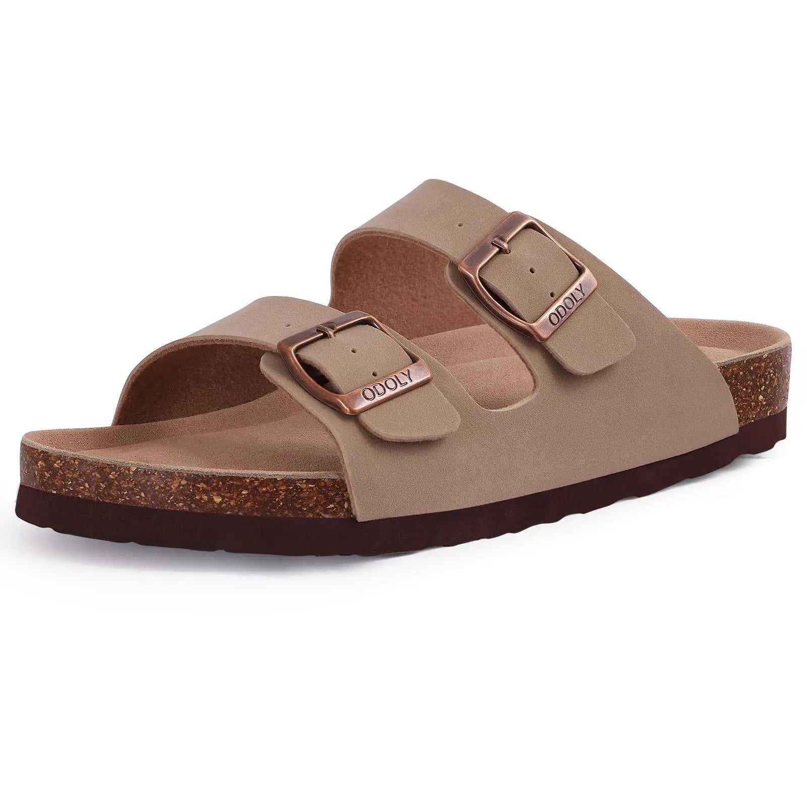 Shevalues Cork Suede Clogs For Women Cork Slippers Summer Cork Sandals Fashion Beach Slides Classic Mules Men Clogs Baotou Shoes