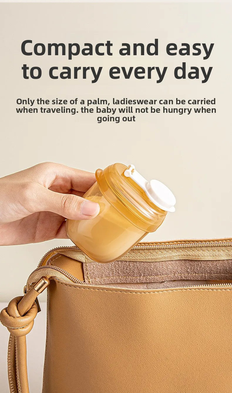 40 gram Baby Milk Powder Box Movable Canteen Storage Snacks for kids PP Food Portable Container Traval Bottles