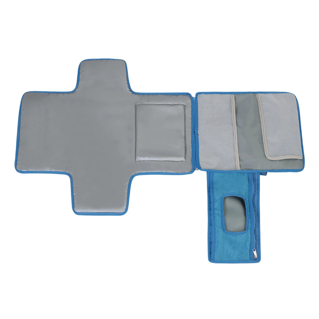 Portable Diaper Changing Pad Portable Baby Changing Pad with Pockets Waterproof Travel Diaper Changing Station Kit Baby Gifts