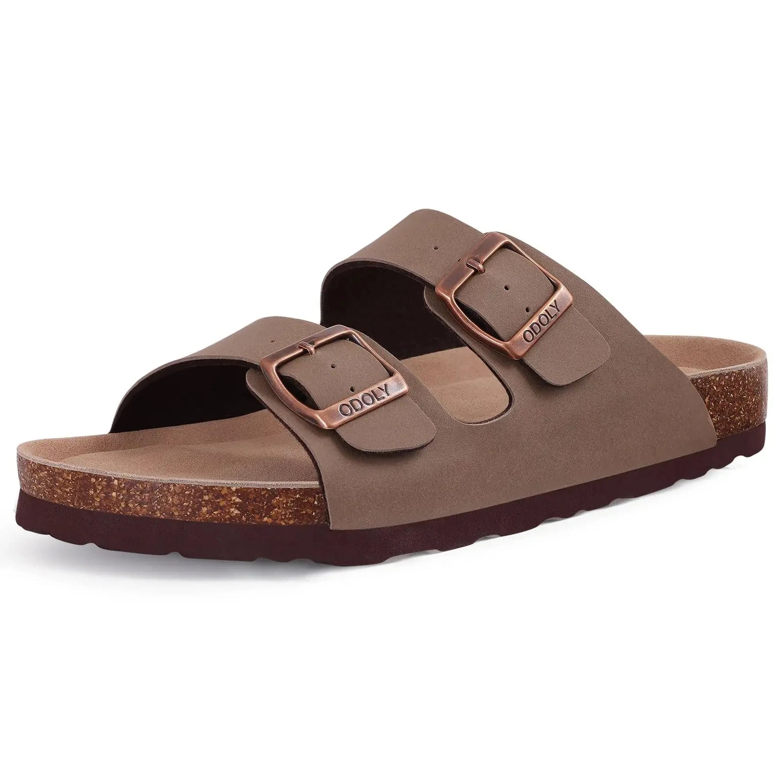 Shevalues Cork Suede Clogs For Women Cork Slippers Summer Cork Sandals Fashion Beach Slides Classic Mules Men Clogs Baotou Shoes