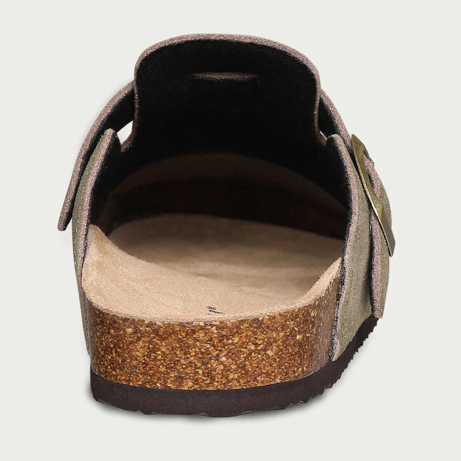 Shevalues Cork Suede Clogs For Women Cork Slippers Summer Cork Sandals Fashion Beach Slides Classic Mules Men Clogs Baotou Shoes