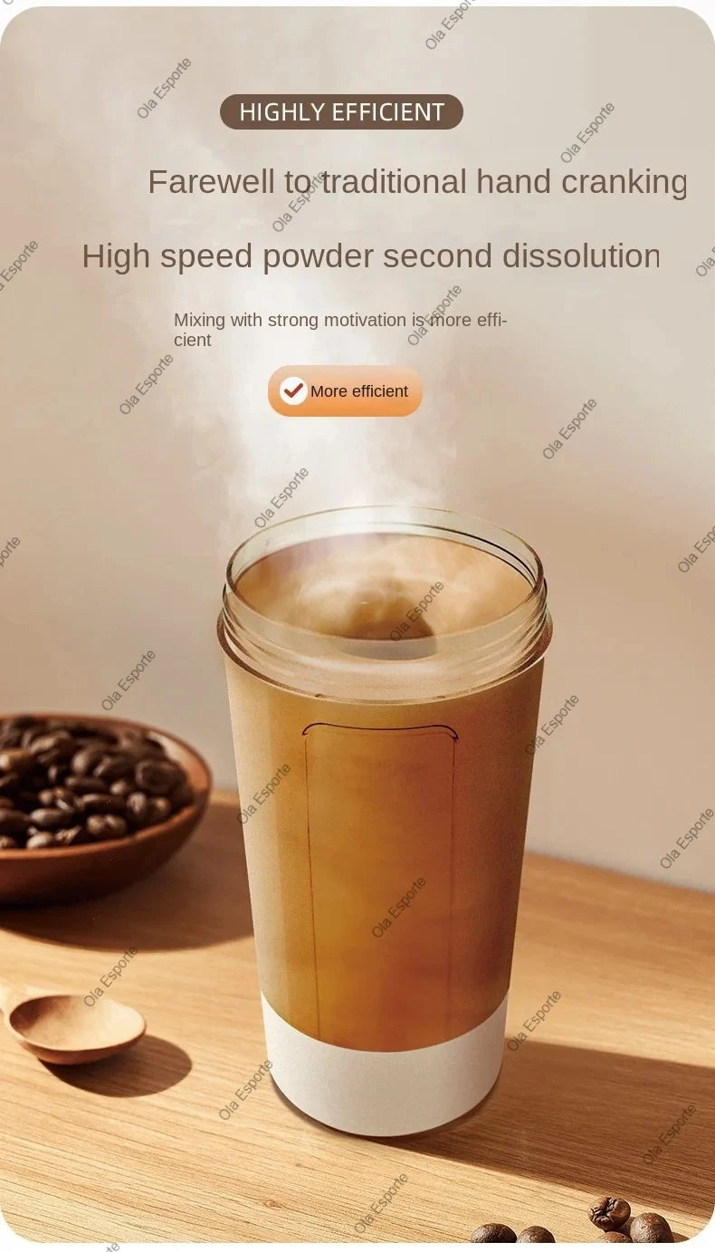 2026 Portable Electric Blender USB Rechargeable Shaker Cup High Powerful Sport Mixing Cup For Milkshake Coffee Outdoor Fitness