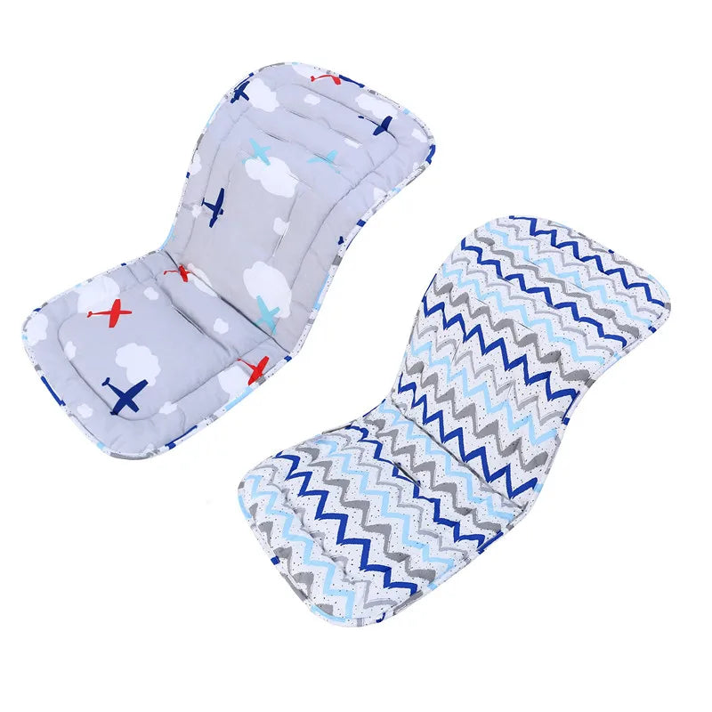 Baby Stroller Accessories Cotton Mattress Stroller Pad Chair Cushion Yoya Seat Pad For Prams kids Double-Sided Trolley Mat