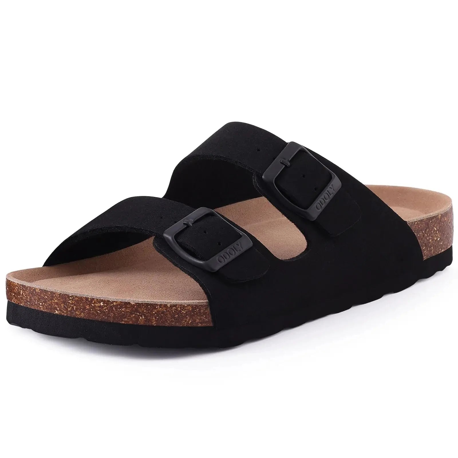 Shevalues Cork Suede Clogs For Women Cork Slippers Summer Cork Sandals Fashion Beach Slides Classic Mules Men Clogs Baotou Shoes