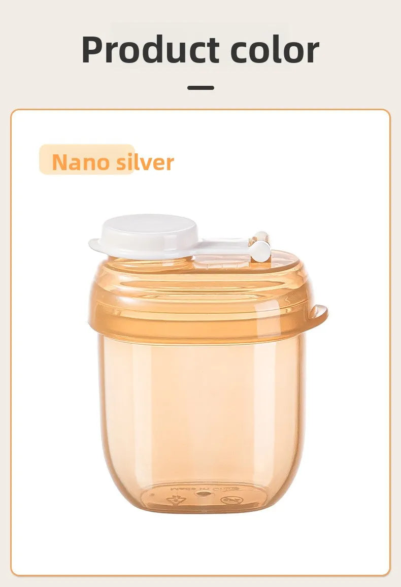 40 gram Baby Milk Powder Box Movable Canteen Storage Snacks for kids PP Food Portable Container Traval Bottles