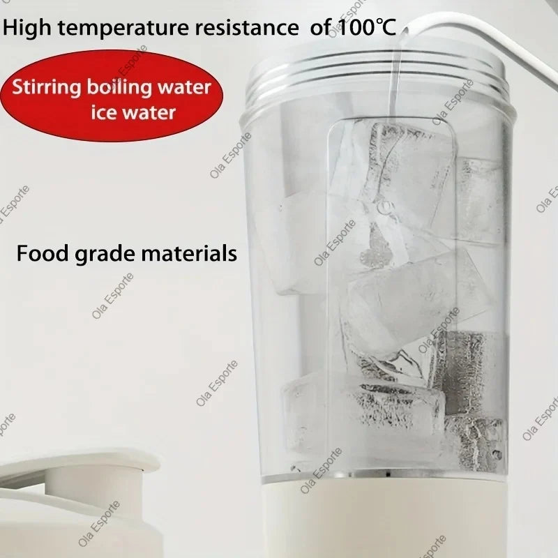 2026 Portable Electric Blender USB Rechargeable Shaker Cup High Powerful Sport Mixing Cup For Milkshake Coffee Outdoor Fitness