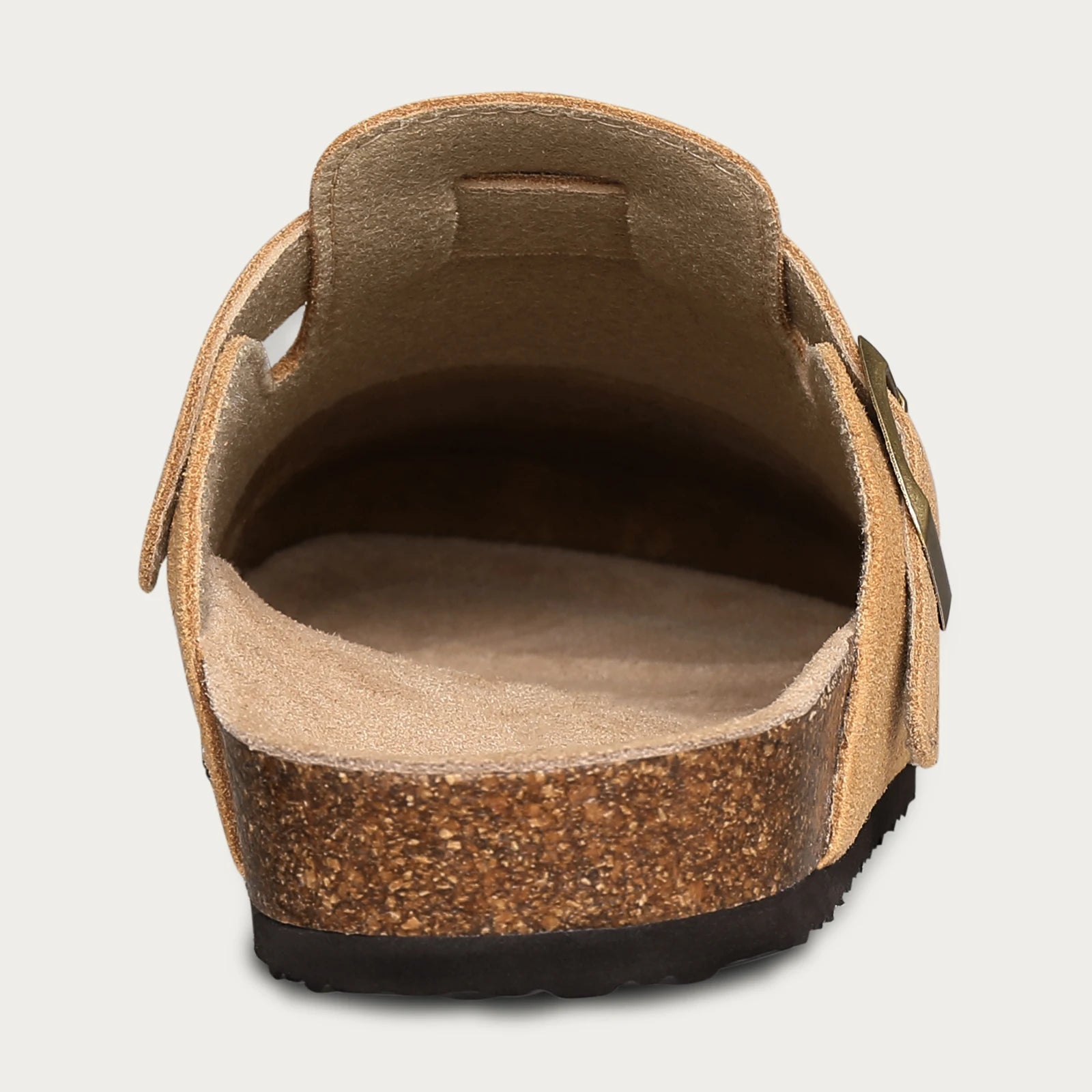 Shevalues Cork Suede Clogs For Women Cork Slippers Summer Cork Sandals Fashion Beach Slides Classic Mules Men Clogs Baotou Shoes